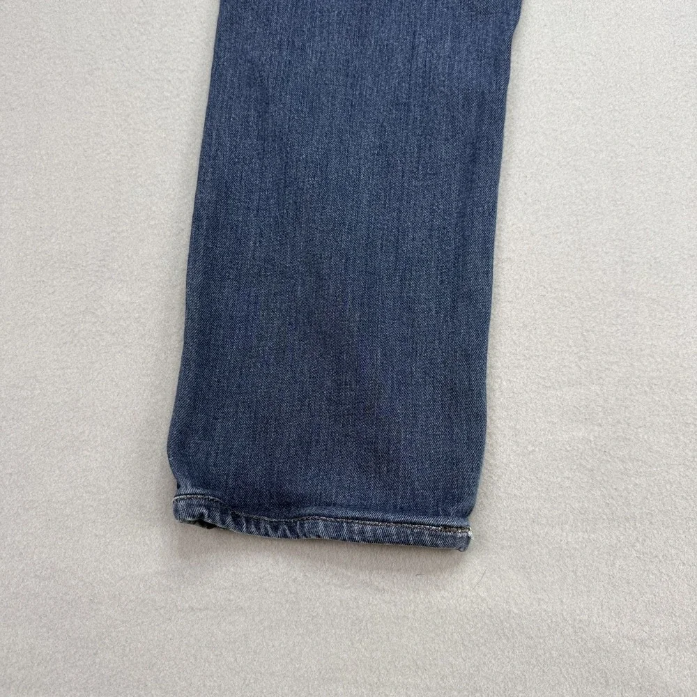 AG Adriano Goldschmied Everett Jeans Mens 34x34 (32x29 Fit) Slim Straight Hemmed
